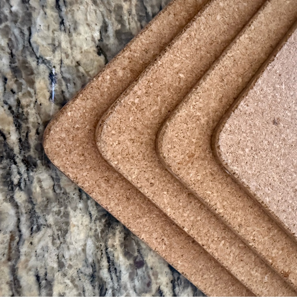 Mackenzie Childs set of 4 placemats Pimpernel Cork Backing - Picture 13 of 13